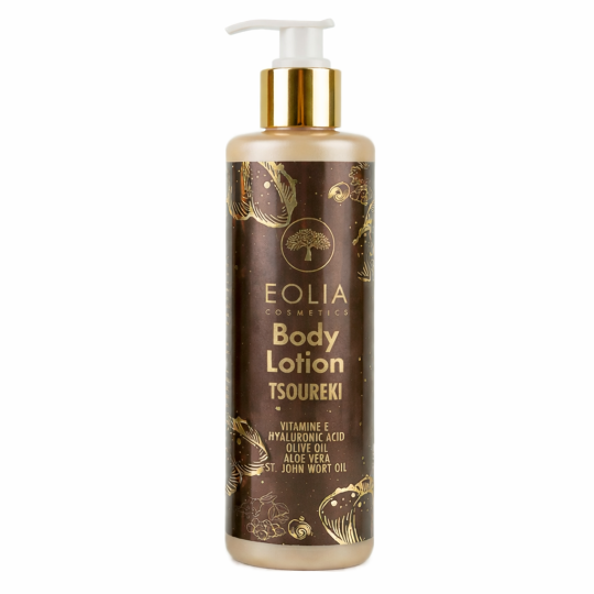 BODY LOTION ME ΥΑΛΟΥΡΟΝΙΚΟ TSOUREKI 250ML της Eolia Cosmetics